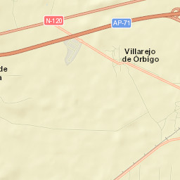 Villarejo de Órbigo Street Map