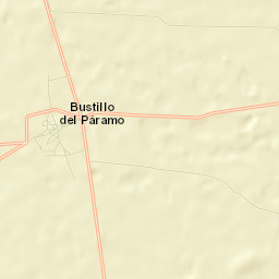 Bustillo del Páramo Street Map