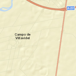Campo de Villavidel Street Map