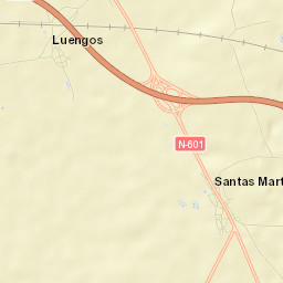 Santas Martas Street Map