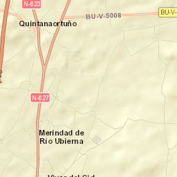 Quintanaortuño Street Map