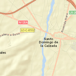 Santo Domingo de la Calzada Street Map