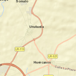 Uruñuela Street Map