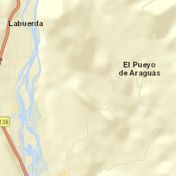 Labuerda Street Map