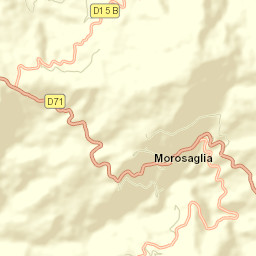Morosaglia Street Map