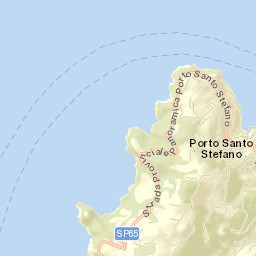 Porto Santo Stefano Street Map