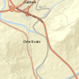 Orte Scalo Street Map
