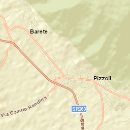 Barete Street Map