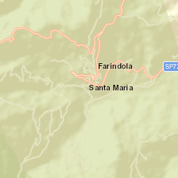 Farindola Street Map