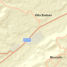 Barberi Street Map