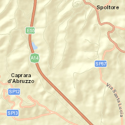 Spoltore Street Map