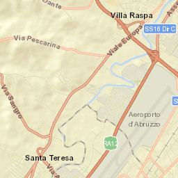 Santa Teresa Street Map