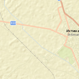 Ihtiman Street Map