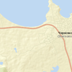 Chernomorets Street Map
