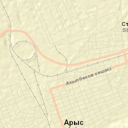 Arys Street Map