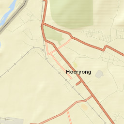 Hoeryŏng Street Map