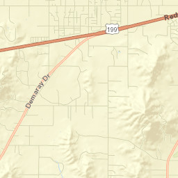 Redwood Street Map