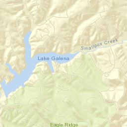 The Galena Territory Street Map