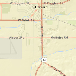 Harvard Street Map