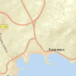 Sanxenxo Street Map