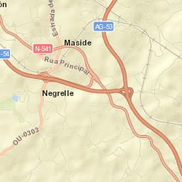 Maside Street Map