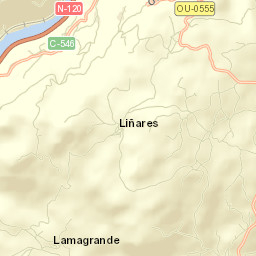 Nogueira de Ramuín Street Map