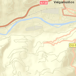 O Barco de Valdeorras Street Map