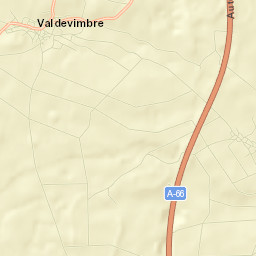 Valdevimbre Street Map