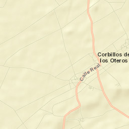 Corbillos de los Oteros Street Map