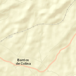 Barrios de Colina Street Map