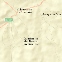 Villaescusa la Sombría Street Map