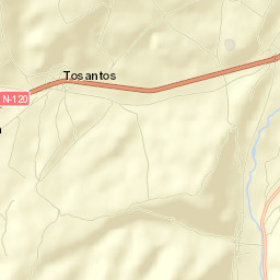 Tosantos Street Map