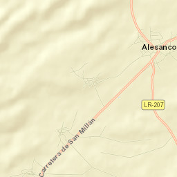 Canillas de Río Tuerto Street Map