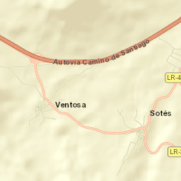 Ventosa Street Map