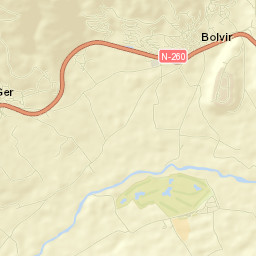 Bolvir Street Map