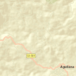 Agullana Street Map