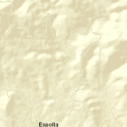 Espolla Street Map