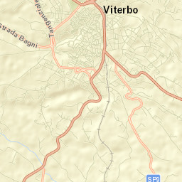 Viterbo Street Map