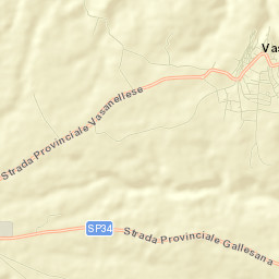 Vasanello Street Map