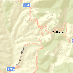 Cottanello Street Map