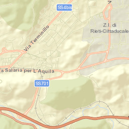 Santa Rufina Street Map