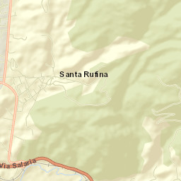 Provincia di Rieti Street Map