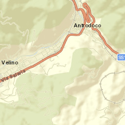 Borgo Velino Street Map