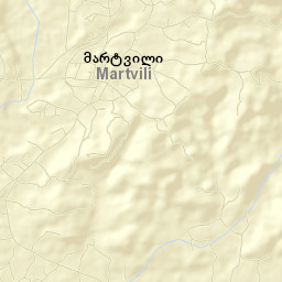 Mart’vili Street Map