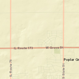 Poplar Grove Street Map