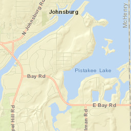 Johnsburg Street Map