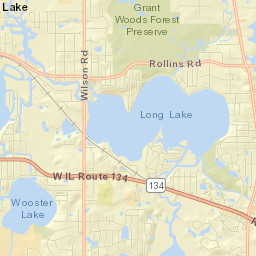 25215-25251 West Lake Shore Drive, Ingleside Street Map