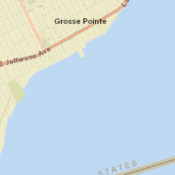 Grosse Pointe Street Map