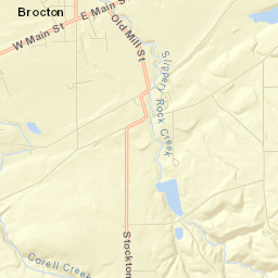 Brocton Street Map