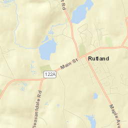 Rutland Street Map